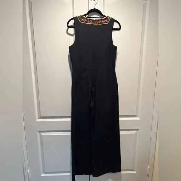 Anthropologie Porridge Deena Embroidered Jumpsuit - Picture 3 of 4